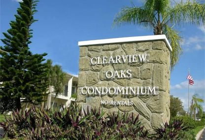Clearview Oaks Condominium Community Yard Sign