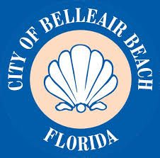 city of belleair beach florida sea shell sign